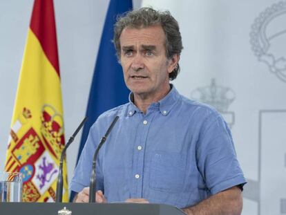 El director del Centro de Coordinación de Alertas y Emergencias Sanitarias, Fernando Simón.