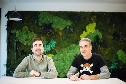 Álvaro Verdoy e Iban Borràs, fundadores de Sales Layer