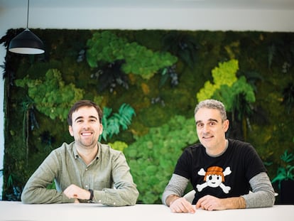 Álvaro Verdoy e Iban Borràs, fundadores de Sales Layer