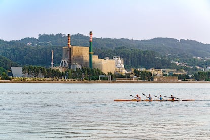 Fábrica de celulosa de Ence en Pontevedra.