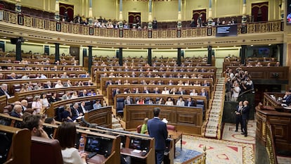 Sesión de control al Gobierno en el Congreso el pasado día 18.