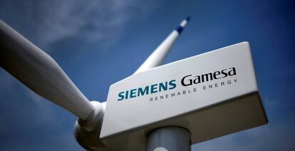 Modelo de turbina e&oacute;lica de Siemens Gamesa.