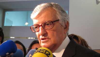 El fiscal general del Estado, Eduardo Torres-Dulce, este miércoles en Valencia.