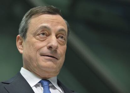 El presidente del Banco Central Europeo (BCE), Mario Draghi.