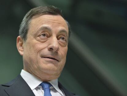 El presidente del Banco Central Europeo (BCE), Mario Draghi.