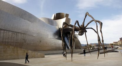 Vista del Museo Guggenheim de Bilbao.