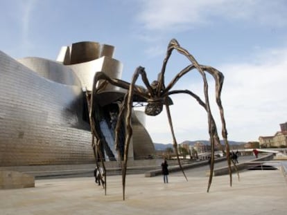 Vista del Museo Guggenheim de Bilbao.