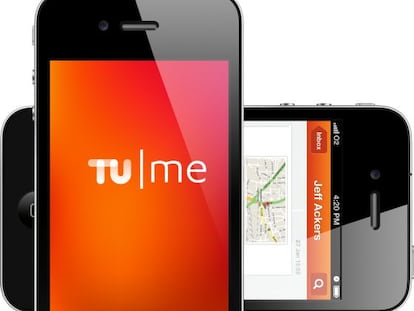 Pantalla con la aplicaci&oacute;n TU Me de Telef&oacute;nica.