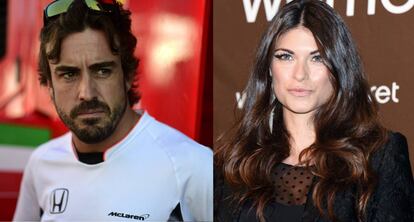 Fernando Alonso y Linda Morselli.