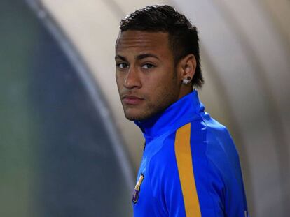 O atacante brasileiro Neymar, no início de janeiro.