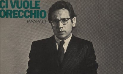 La portada del disco 'Ci vuole orecchio', de Enzo Jannacci.