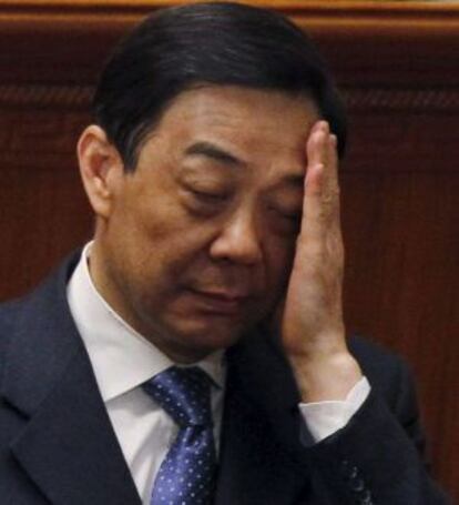 Bo Xilai, en Pekín, el pasado abril.