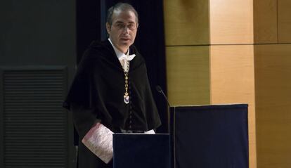 El rector de la Universidad Rey Juan Carlos, Fernando Suárez.