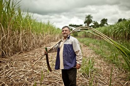 Sindulfo González es socio de la cooperativa Manduvirá