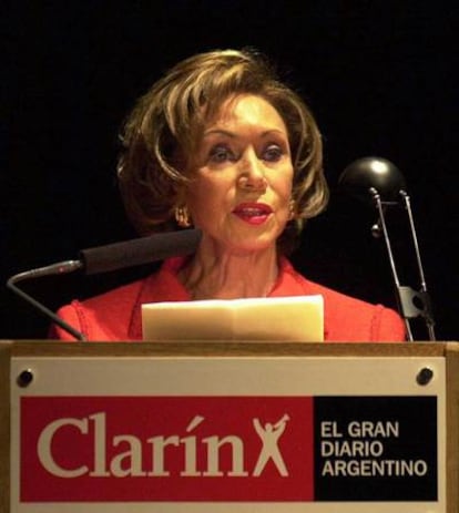 Ernestina Herrera de Noble, propietaria de grupo Clarín
