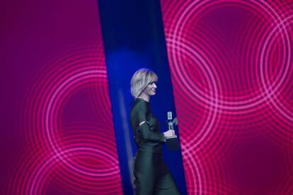 Susanna Griso recibe el Premio Ondas  Nacional de Televisión por Mejor presentadora.  