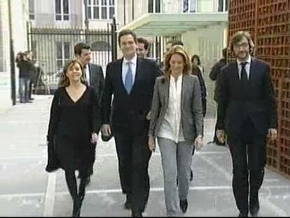 Nervios en el estreno de Arantza Quiroga