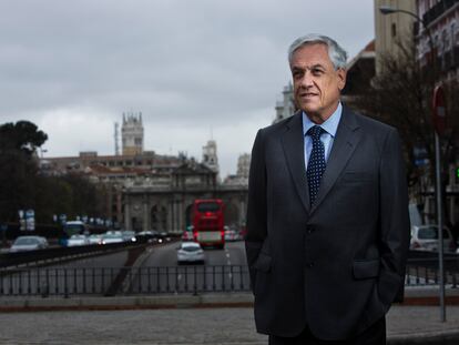 The former president of Chile, Sebastian Piñera, in Madrid in 2016.