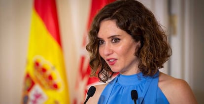 Isabel Díaz Ayuso, presidenta de la Comunidad de Madrid