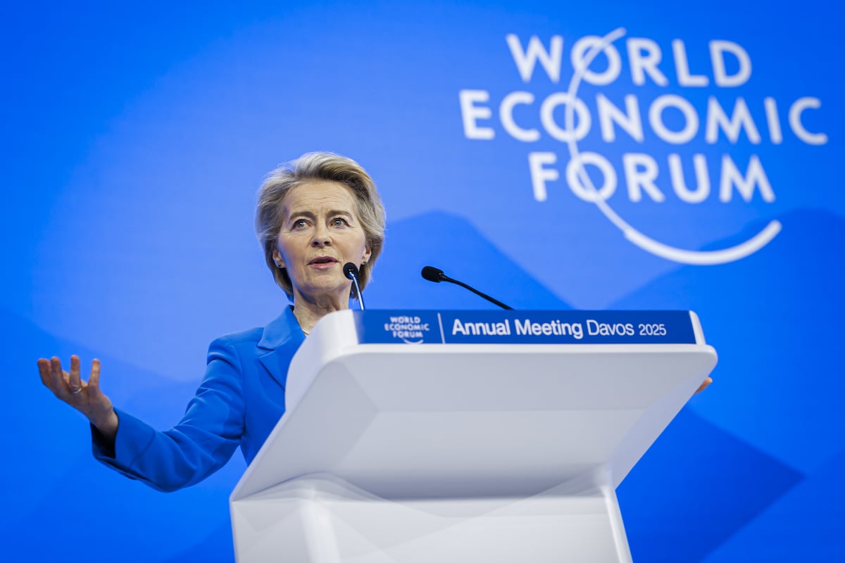 Von der Leyen launches the European response to Trump in Davos: more cooperation with other countries and more EU integration