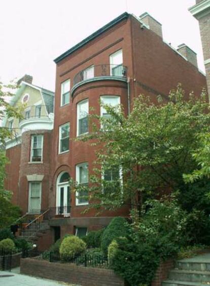 Casa de Rodrigo Rato en el barrio Dupont Circle de Washington.