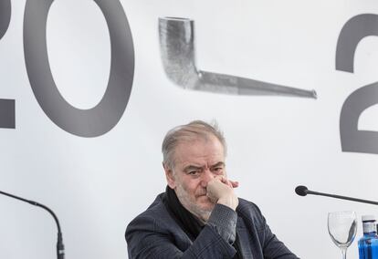 Valery Gergiev, ayer, en el Palau de la Música de Valencia.