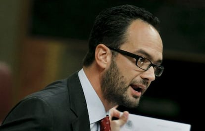 El responsable de política municpal del PSOE, Antonio Hernando.