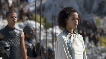 Nathalie echa de menos no haber visto a Missandei peleando.