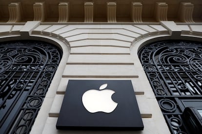 Tienda de Apple en París.