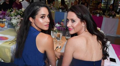 Meghan Markle y, a la derecha, Jessica Mulroney, en mayo de 2016.