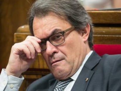 Artur Mas, president de Catalunya.