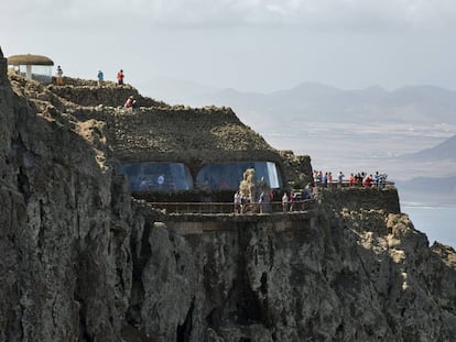 El Mirador del Río de César Manrique, en Lanzarote. 