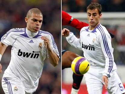Pepe y Cannavaro.
