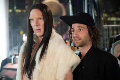 Benedict Cumberbatch y Kyle Mooney en una escena de 'Zoolander 2'.