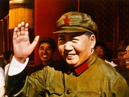 Mao Tse Tung, el l&iacute;der de la Revoluci&oacute; Cultural xinesa en una imatge hist&ograve;rica de 1967.