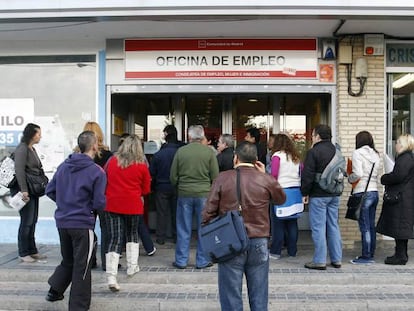 Imagen de una oficina de empleo