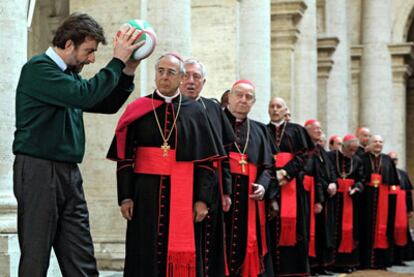 Nanni Moretti en un fotograma de la película <i>Habemus Papam. </i>