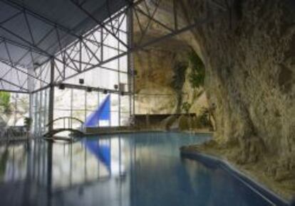 Cueva termal del Balneario Sicilia.