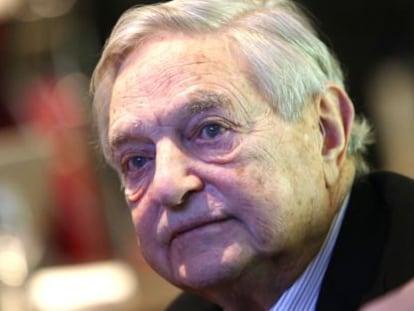 George Soros, no Fórum Econômico Mundial de Davos de janeiro passado.