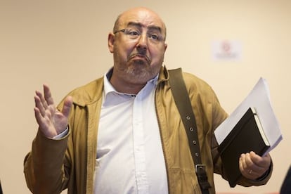 El secretario general de este sindicato agrario, Roberto García