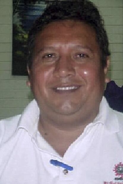 El periodista mexicano Juan Francisco Rodríguez Ríos, asesinado a tiros junto a su esposa.