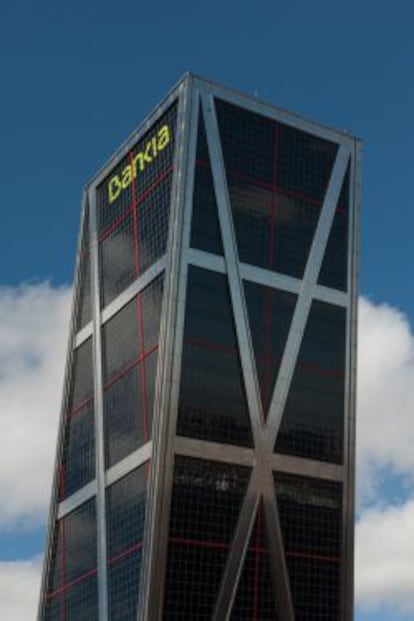 Sede de Bankia, en Madrid.