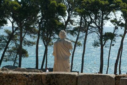 Las ruinas de Emp&uacute;ries, un espacio con cifras de visitantes &ldquo;muy bajas&rdquo;, seg&uacute;n Ferran Mascarell. 