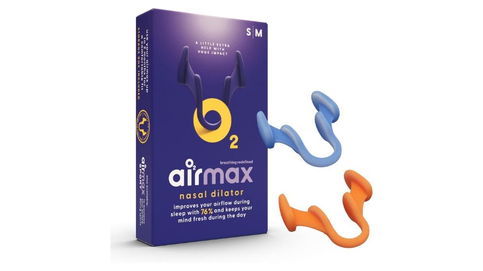 Dilatador nasal contra la congestión y los ronquidos.