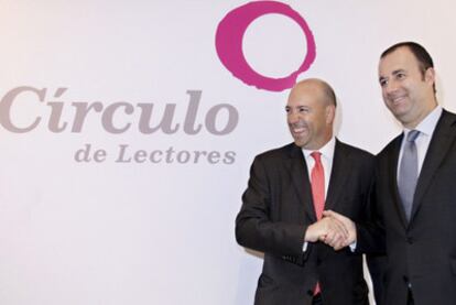 Fernando Carro (Bertelsmann) y Jesús Badenes (Planeta).