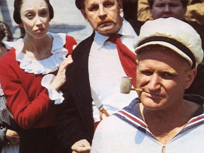 Una escena de 'Popeye' (1980).