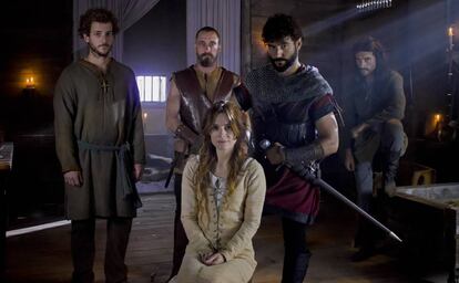 Los protagonistas de 'El final del camino'.