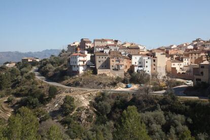 El pueblo de Rasquera, en la provincia de Tarragona.