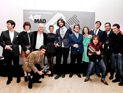 Los ganadores de la gala JUSTMAD