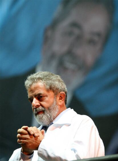 El presidente brasileño, Luiz Inácio Lula da Silva
